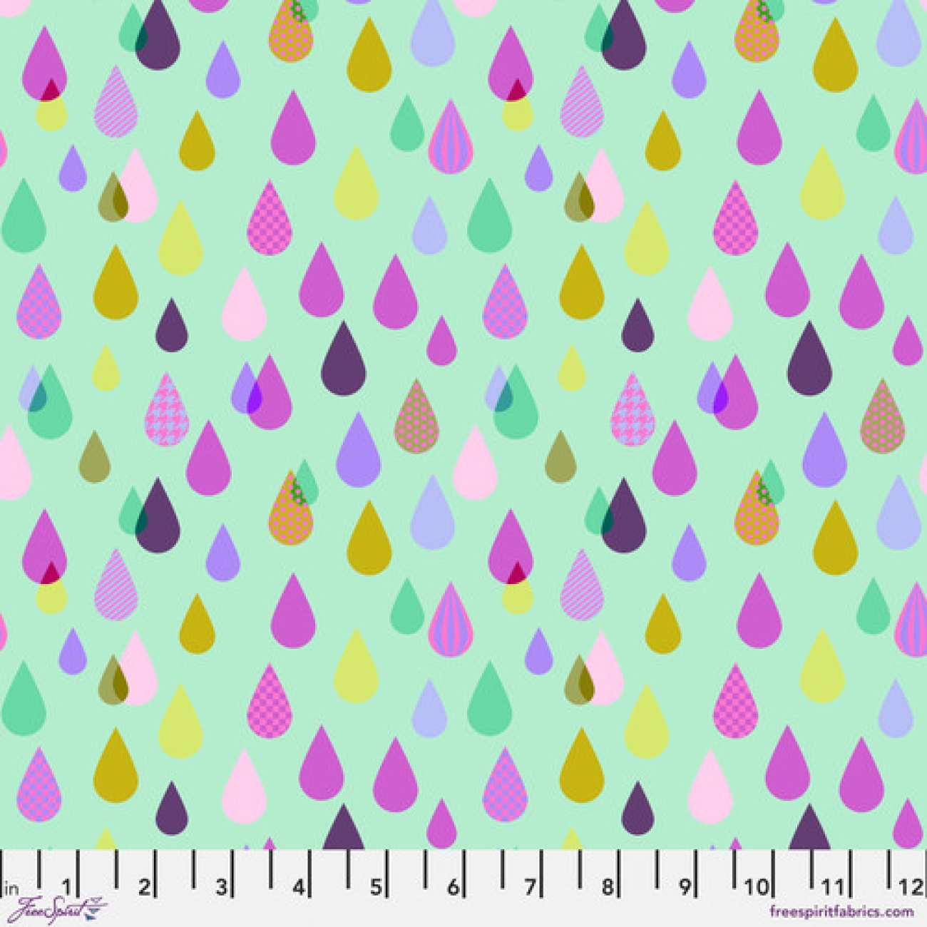 Tula Pink - Untamed - Rainfall - Cosmic